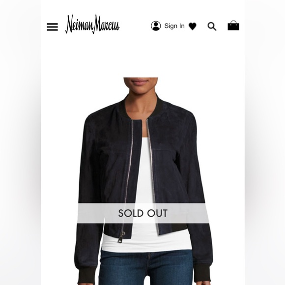 Neiman Marcus Jackets & Blazers - Theory suede jacket XS